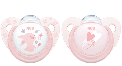 Nuk Trendline Baby Rose Blue Schnuller